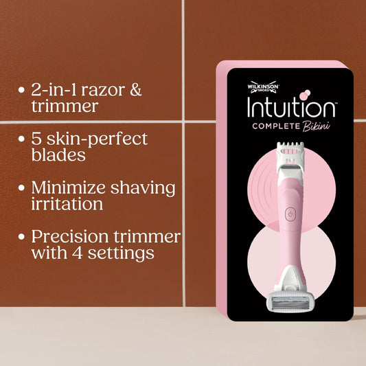 Wilkinson Sword Intuition Complete Bikini Women´s 2in1 Trimmer and Razor