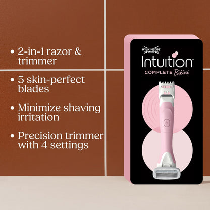 Wilkinson Sword Intuition Complete Bikini Women´s 2in1 Trimmer and Razor